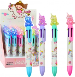 Penna multicolore Unicorno 6 colori 0,7mm
