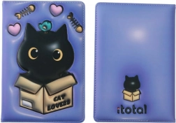 Notes A5 viola con copertura rigida e rivestimento in schiuma