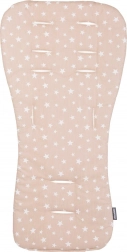 Morbido inserto per passeggino Chipolino Beige Stars
