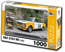 RETRO-AUTA puzzle VAZ 2103 VB (1980) – 1000 pezzi