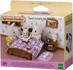 Letto matrimoniale con comodino SYLVANIAN FAMILIES