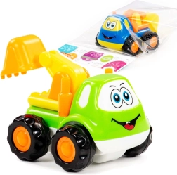 Escavatore giocattolo per bambini – veicolo da cantiere in plastica