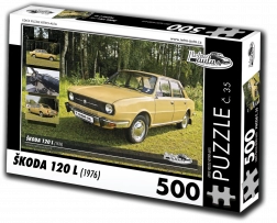 RETRO-AUTA Puzzle Škoda 120 L 500 pezzi