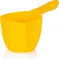 Bicchiere risciacquo per il bagnetto Chipolino Little Fish giallo