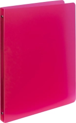 Raccoglitore Opaline rosso A4 con meccanismo ad anelli