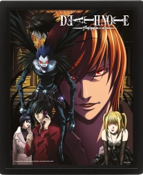Quadro 3D con effetto lenticolare DEATH NOTE