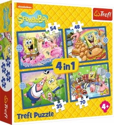 Puzzle Vita di SpongeBob 4v1