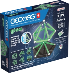 Geomag Glow set di costruzione 42 pezzi