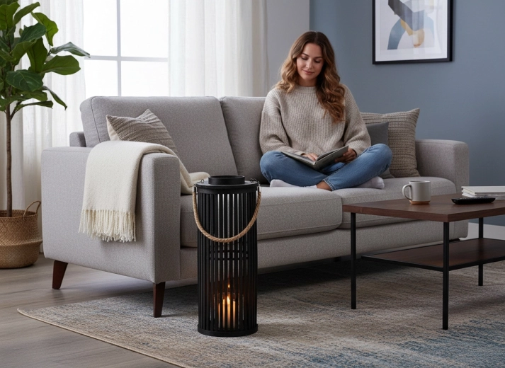 Luce sicura grazie all’inserto in vetro