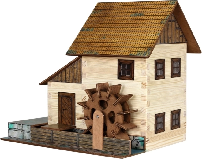 Walachia Kit di montaggio in legno Mulino ad acqua