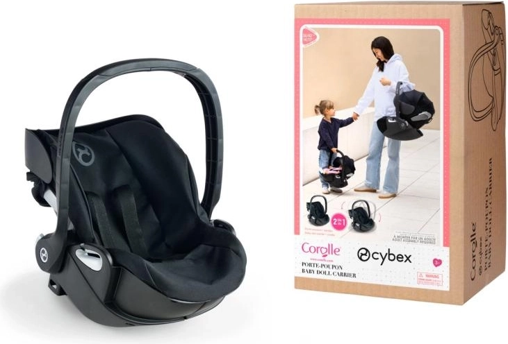 Cybex Black 2 in 1: seggiolino auto e culla per bambole