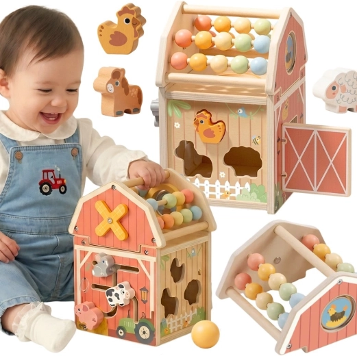 Fattoria didattica in legno TOOKY TOY Montessori