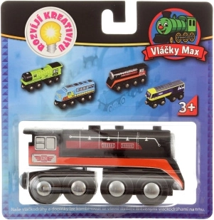 Locomotiva a vapore in legno Maxim Epocha
