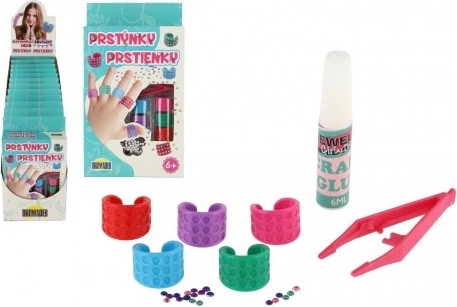 Set creativo per realizzare anelli per bambini