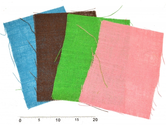 Decorazioni in tessuto A4 – set da 10 pezzi