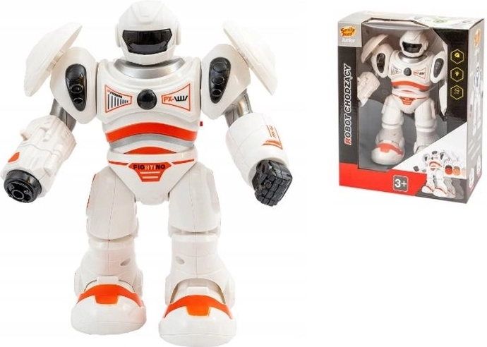 Robot interattivo camminante SmilyPlay arancione