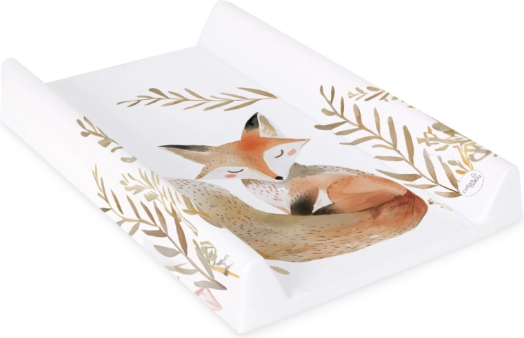 Fasciatoio Ceba Baby con tavola rigida 50 × 70 cm Basic Red Fox