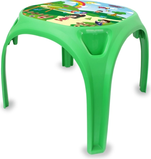 Tavolino per bambini Jamara Fun with Numbers XL verde