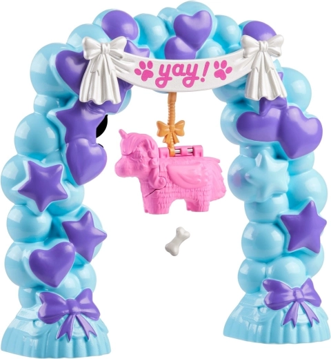 Arco di palloncini con pignatta per un grande show