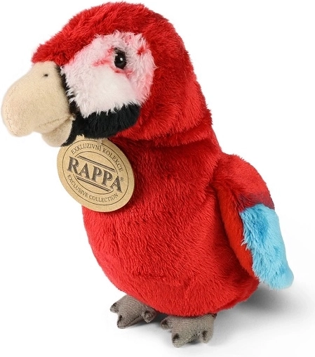 Pappagallo ara rosso di peluche Rappa 15 cm ECO-FRIENDLY