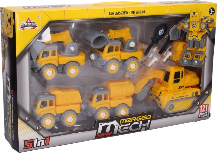 Autorobot da costruire e avvitare 5 in 1