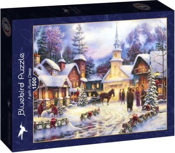 Puzzle Bluebird Hluboká vídra 1500 pezzi