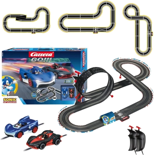 Pista elettrica Carrera GO!!! Sonic the Hedgehog da 4,9 m