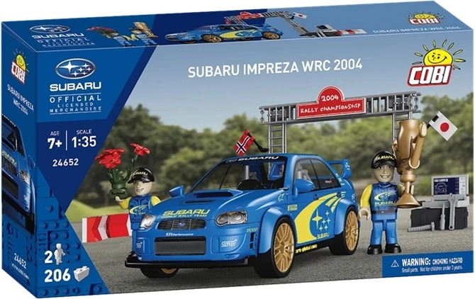 COBI Subaru Impreza WRC 2004 kit di costruzione (206 pezzi)