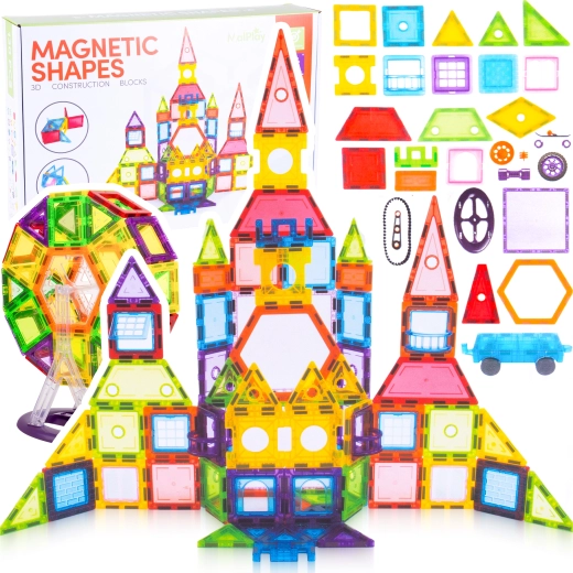 Puzzle magnetico da costruzione 130 pezzi
