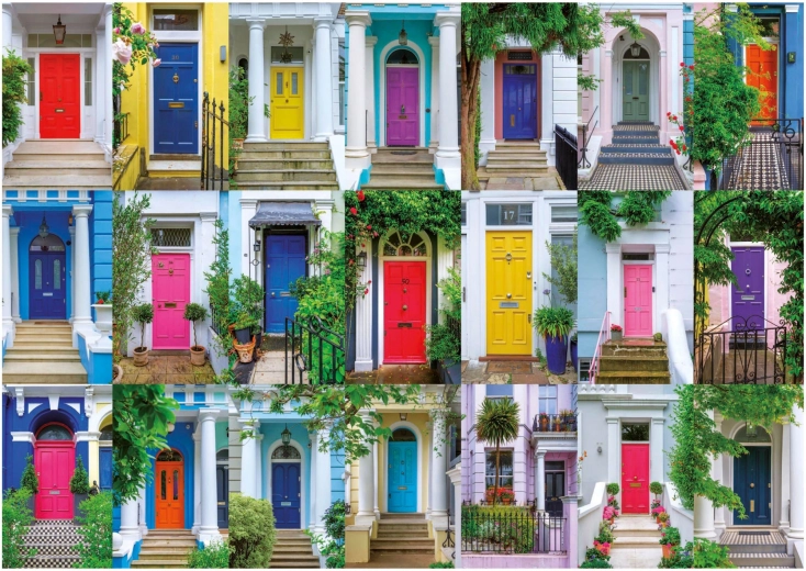 EDUCA puzzle porte di Notting Hill 1000 pezzi