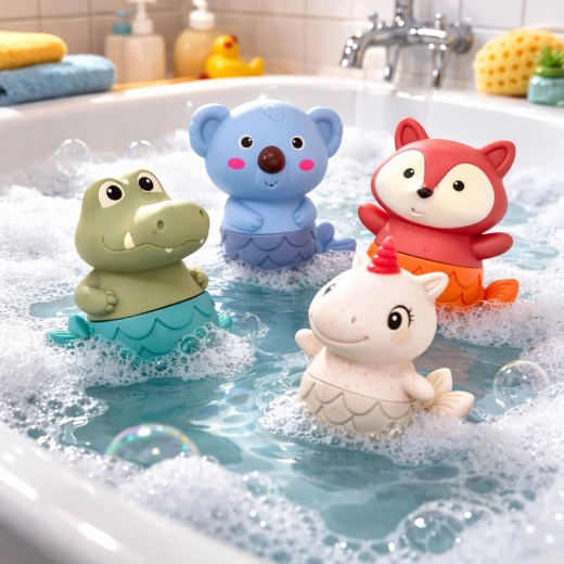 Divertimento galleggiante per la vasca