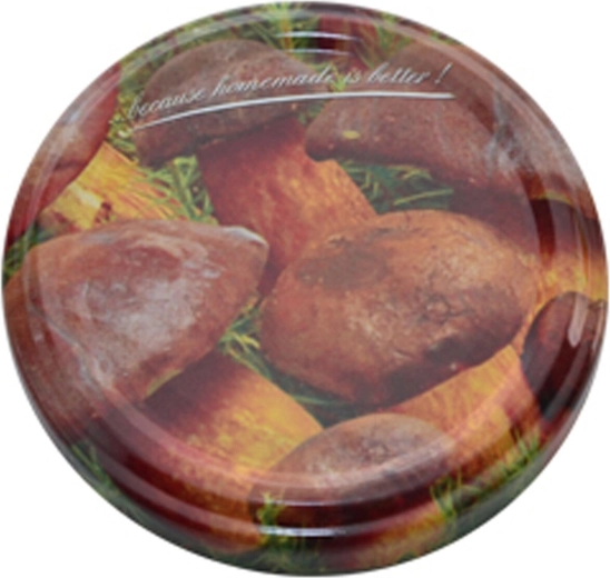 Motivo di funghi per conserve fatte in casa