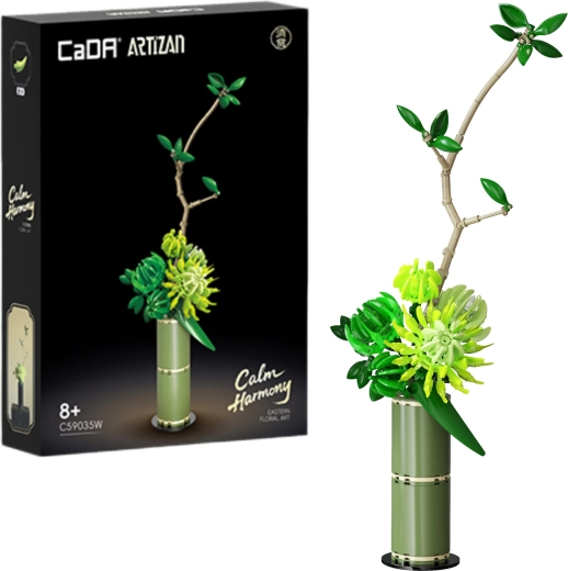 Cada Artizan Calm harmony – set di costruzioni floreale 299 pezzi 45,8 cm - 1 pezzo