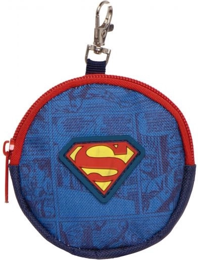 Portamonete rotondo Superman 9 × 9 × 2 cm