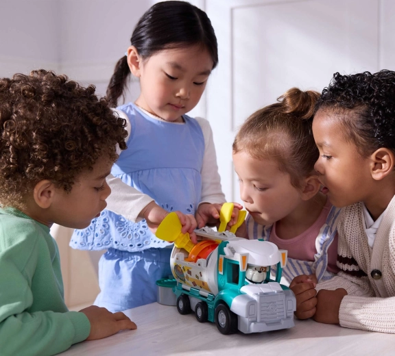 Camion da costruzione pronto per ogni missione