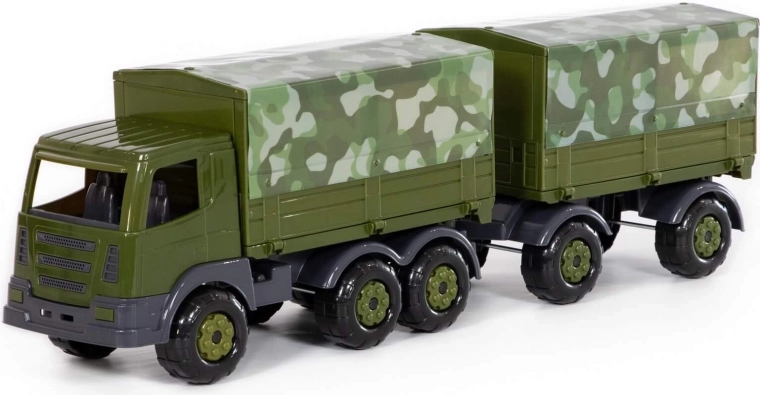 Camion militare SuperTruck con rimorchio - 1 pezzo