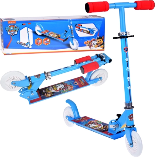 Monopattino pieghevole per bambini Paw Patrol blu