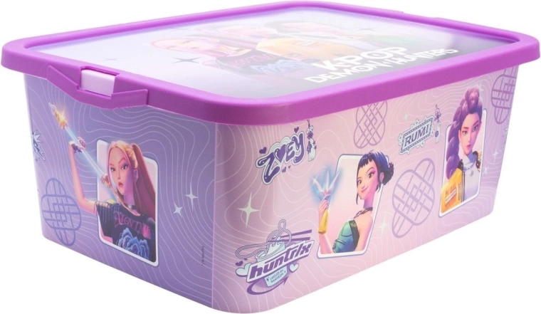 STOR box contenitore 13 l K-Pop: Cacciatrice di demoni viola