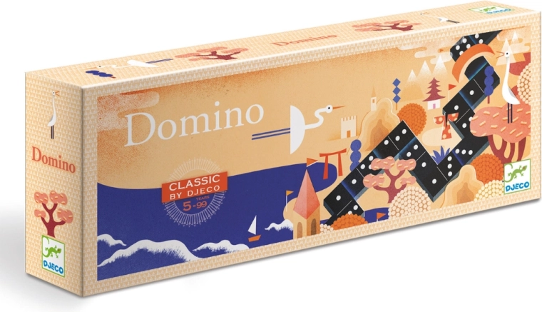 Djeco domino – classico domino nero