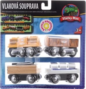 Vláčky Max set di treni merci