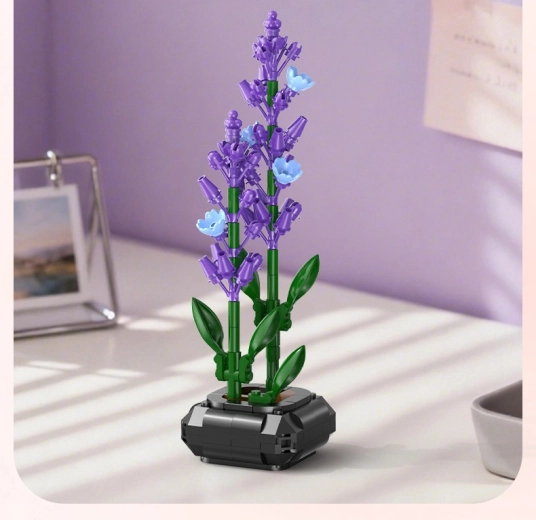 Lavanda realistica come decorazione di design