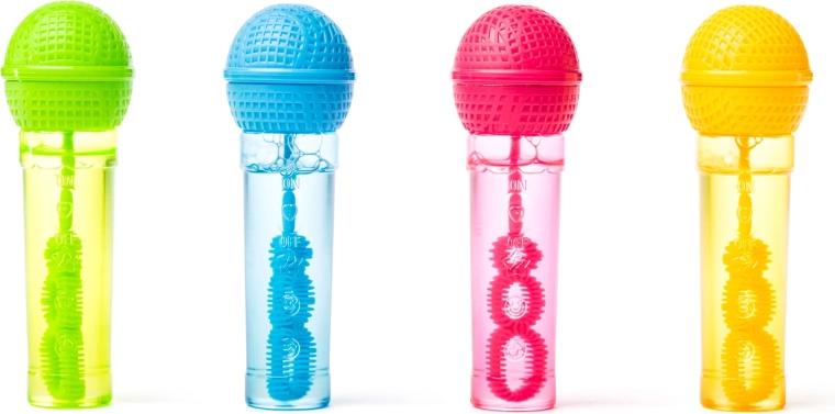 Mini microfono a bolle WOOBLY BOOBLY