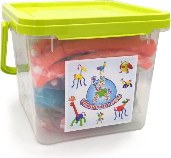 Scatola pratica con coperchio e manico