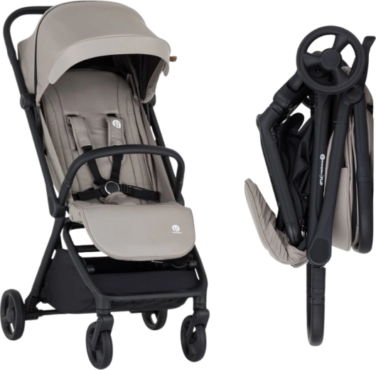 Petite&Mars passeggino sportivo Flip Platinum Grey