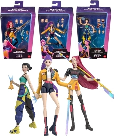 Mattel K-POP Demon Hunters action figure assortita - 1 pezzo