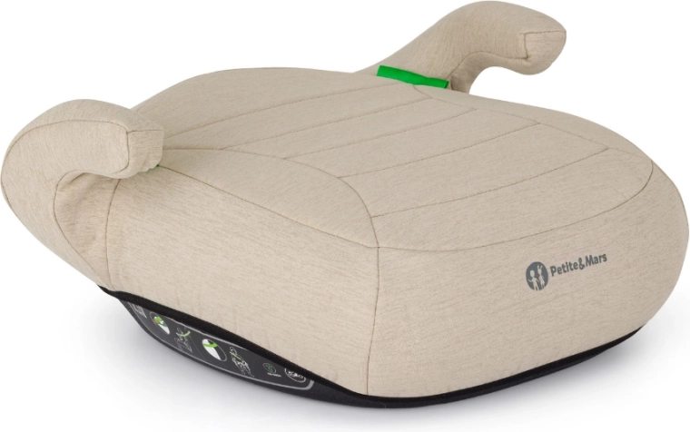 Petite&Mars rialzo auto Zuno sage beige per bambini 125–150 cm