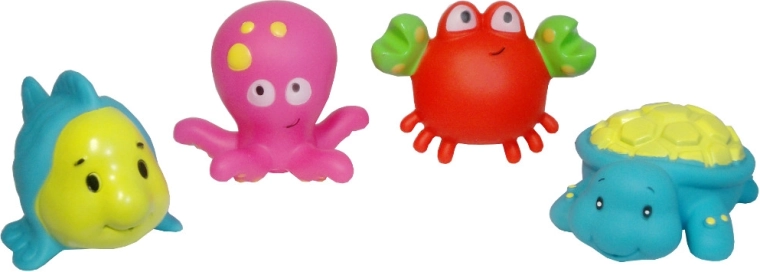 Animaletti da bagno sonori per bambini piccoli
