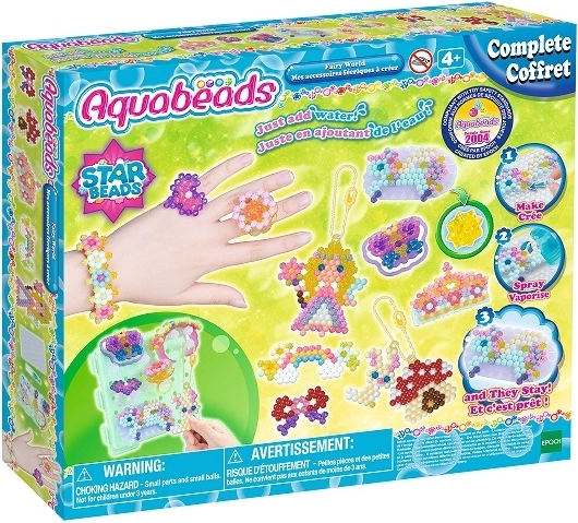 Aquabeads mondo delle fate – set creativo di perline
