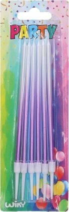 Candele con supporti