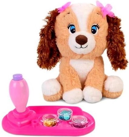 Natalia, cagnolino di peluche da decorare